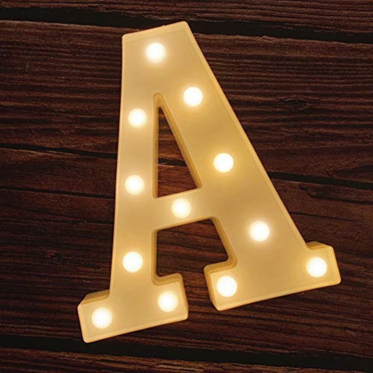 MUMUXI Marquee Light Up Letters, Large Light Up Numbers, Battery Powered  and Bright with Every Letter of the Alphabet, For Wedding, Birthday,  Party, Celebration, Christmas or Home Decoration (A)